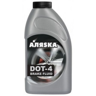 Жидкость тормозная Аляsка DOT-4  455гр