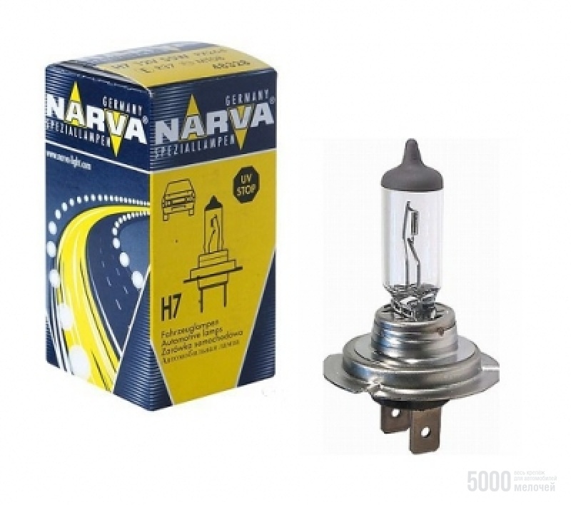 Лампа галогенная NARVA H7 12V 55W (PX26d)