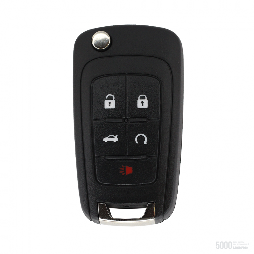 Ключ Chevrolet Opel пять кнопок для моделей США  (СН50)