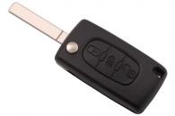 Выкидной ключ для CITROEN, 3 кнопки, чип PCF7941(ID46), 433.92Mhz, VA2